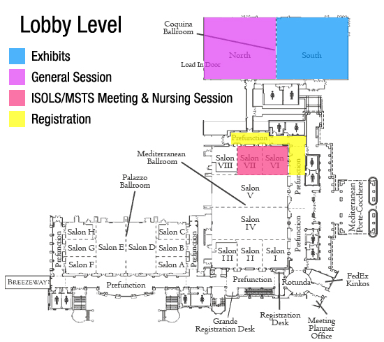 Lobby Level sitemap